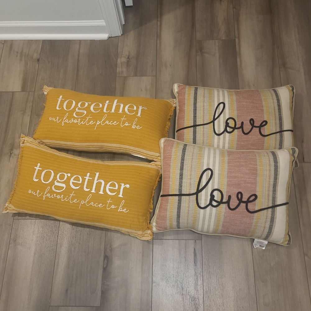 Throw Pillows Sold Individually